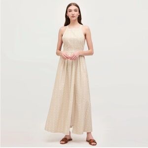 👡 NWT Hill House Home Addie Maxi Dress in Sand Basketweave 👡